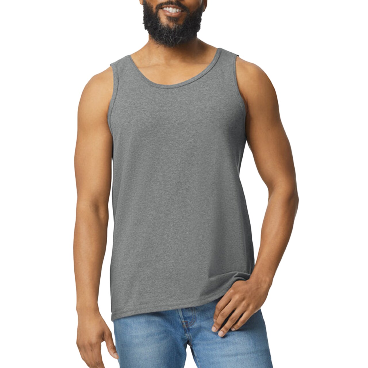 Gildan Heavy Cotton Adult Tank Top, Crafting Blanks Canvas for Customization